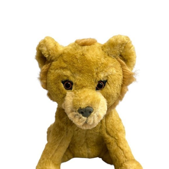 Disney Lion King Live Action Talking Simba Plush Stuffed Toy Plush 8" Working - Picture 3 of 7